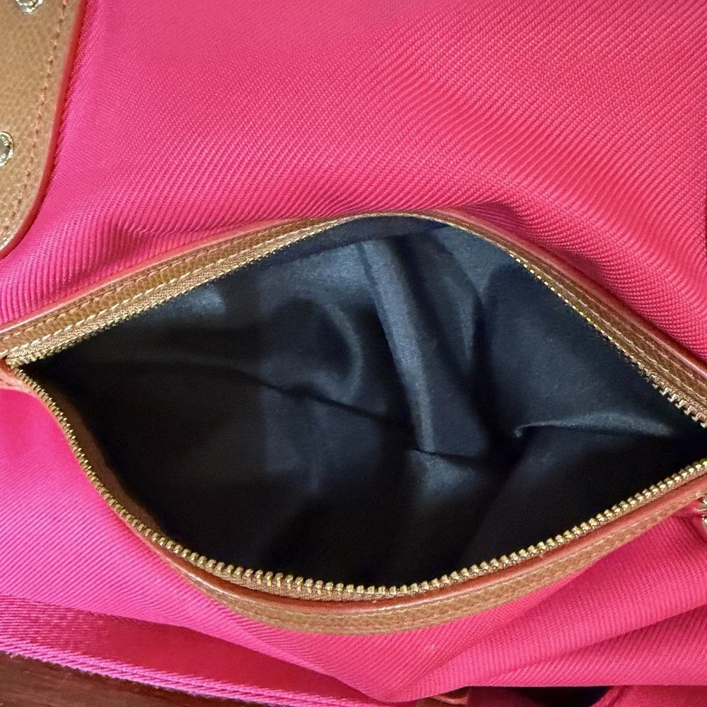 AUTHENTIC Coach Sawyer Baby Diaper Tote Women's Bag Hot Pink Strap, Work Tote